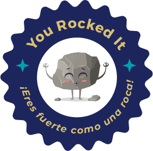 you-rocked-it-badge You Rocked It - !Eres fuerte como una roca!